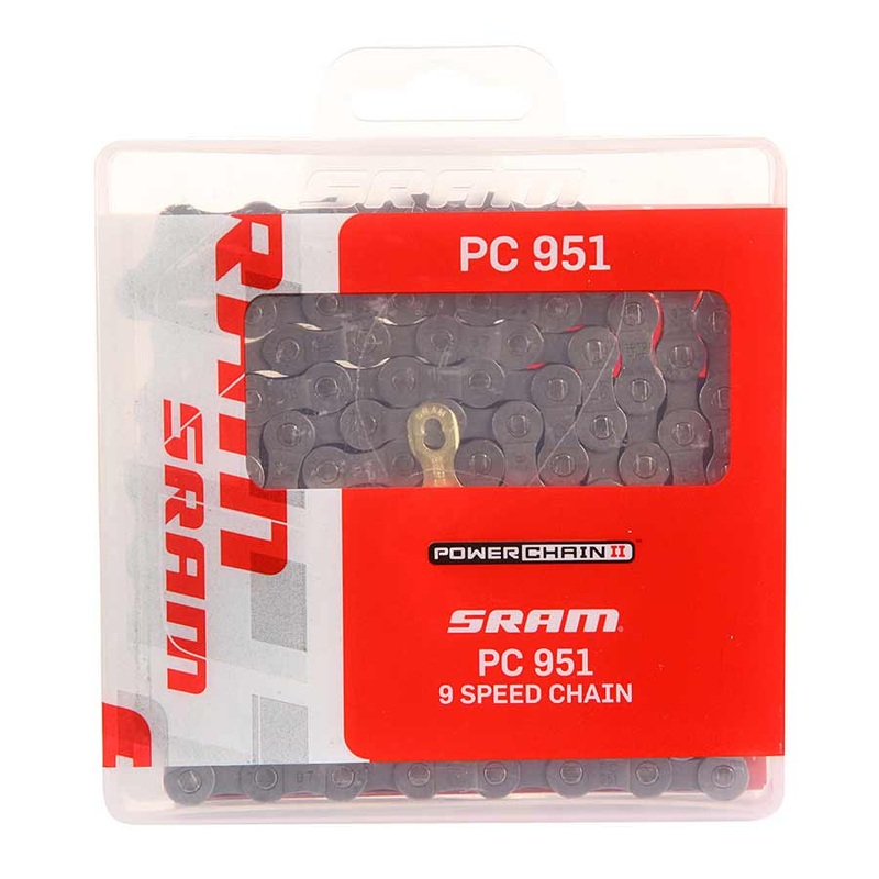 SRAM PC-951 Chain – 9-Speed 114 Links Gray