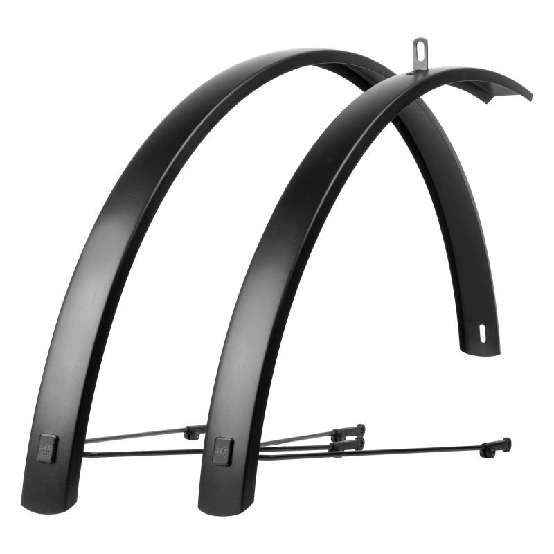 Edge AL Aluminum Fender Set 56mm 700×50 Black
