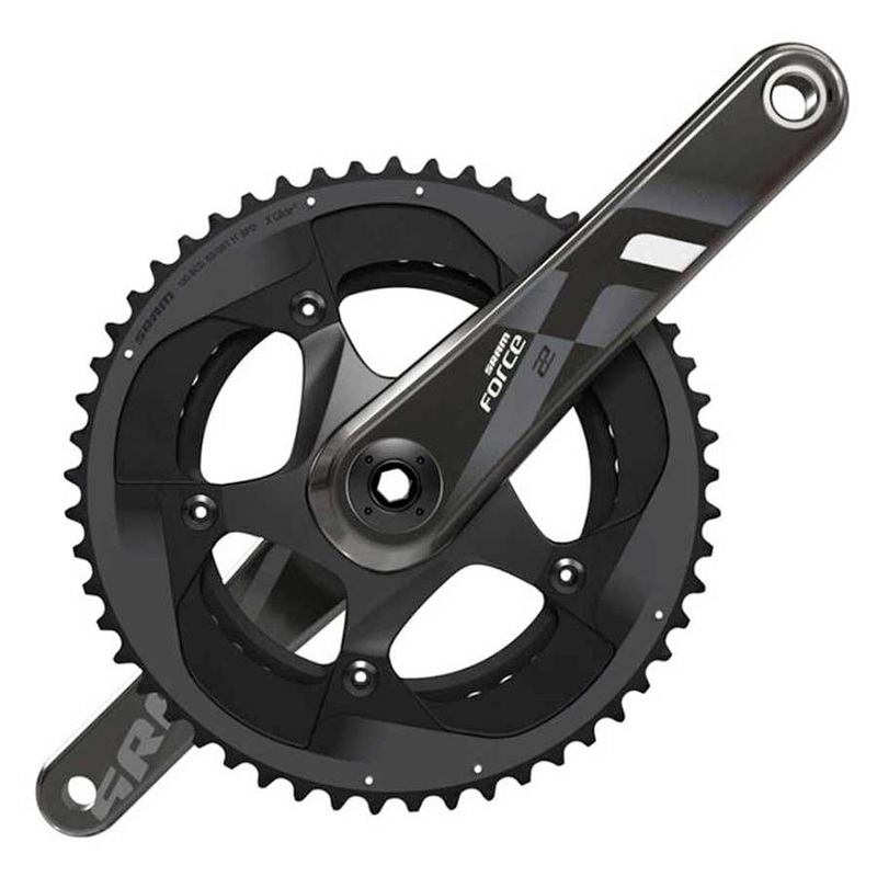 SRAM Force 22 Crankset – 175mm 11-Speed 50/34t 110 BCD GXP Spindle Interface BLK