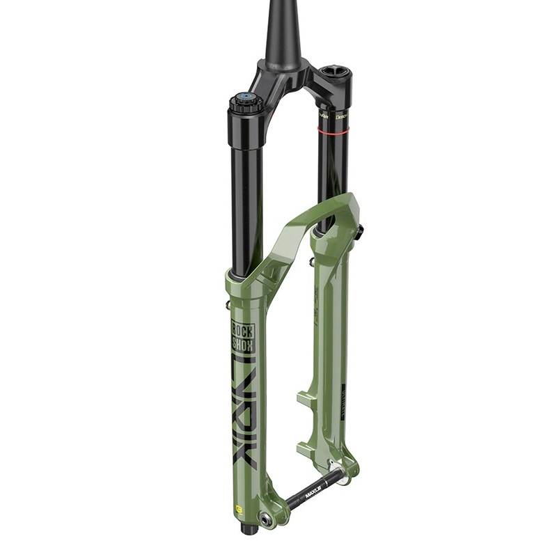 Lyrik Ultimate Charger 3 RC2 Suspension Fork – 27.5 160 mm 15 x 110 mm 37 mm Offset Green D1