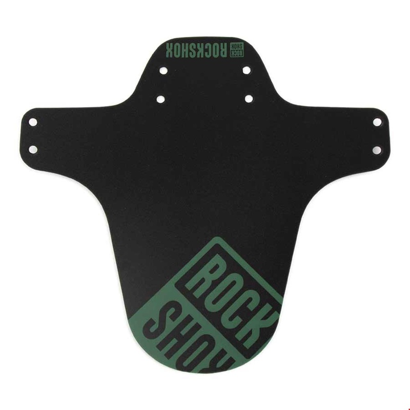 MTB Fender Black with Forest Green Print