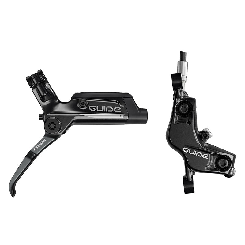SRAM Guide T Disc Brake and Lever – Rear Hydraulic Post Mount Black A1