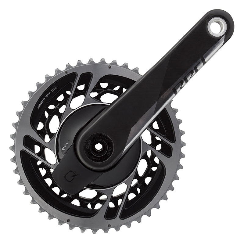 SRAM RED AXS Power Meter Crankset – 175mm 12-Speed 46/33t Direct Mount DUB Spindle Interface Natural Carbon D1