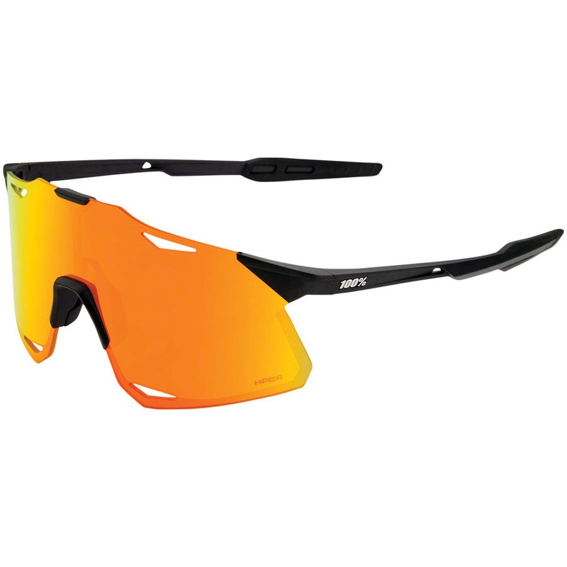 Hypercraft Sunglasses – Matte Black HiPER Red Multilayer Mirror Lens