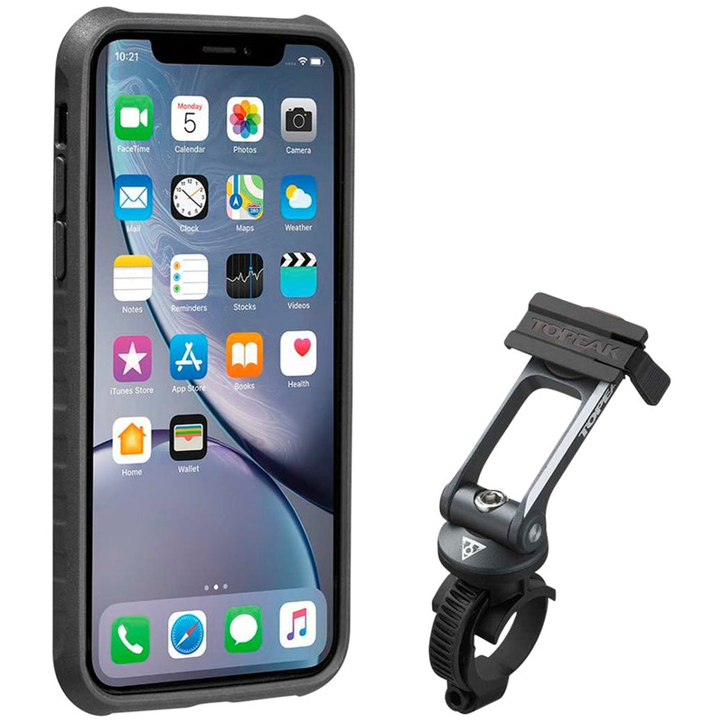 Ridecase with Mount – Fits iPhone XR Black/Gray