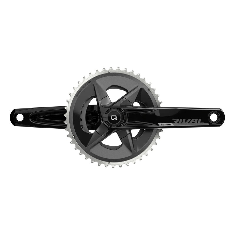 SRAM Rival AXS Wide Power Meter Crankset – 165mm 12-Speed 43/30t Yaw 94 BCD DUB Spindle Interface BLK D1