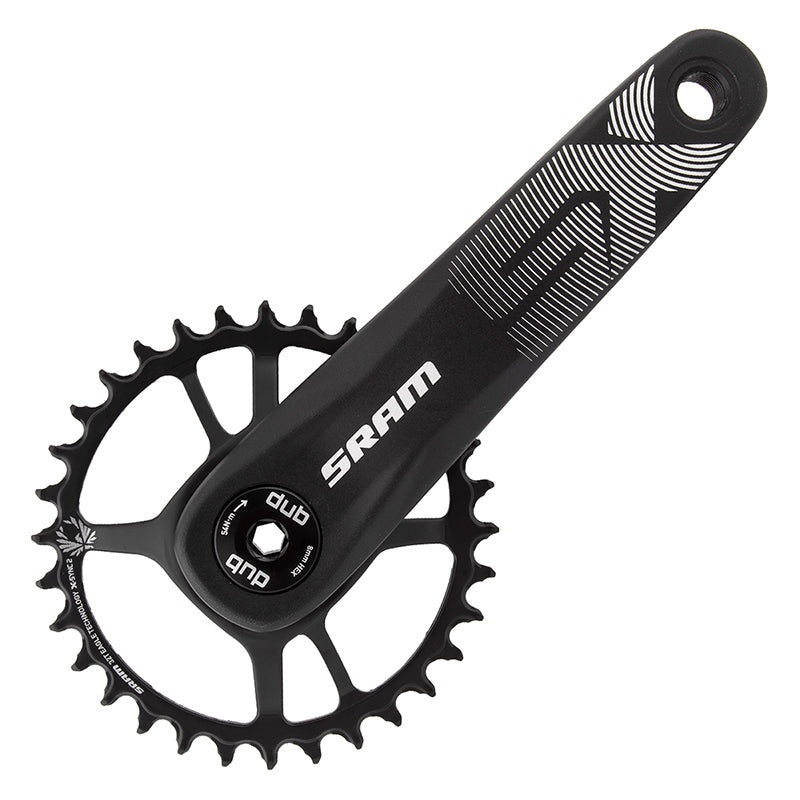 SRAM SX Eagle Crankset – 170mm 12-Speed 32t Direct Mount DUB Spindle Interface BLK A1
