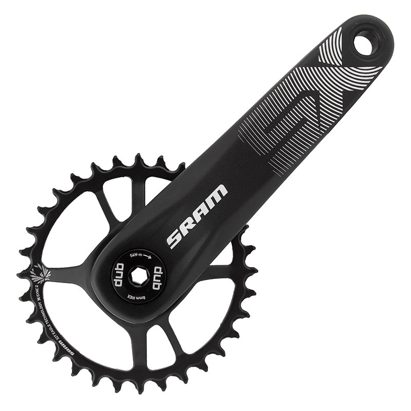 SRAM SX Eagle Crankset – 175mm 12-Speed 32t Direct Mount DUB Spindle Interface BLK A1