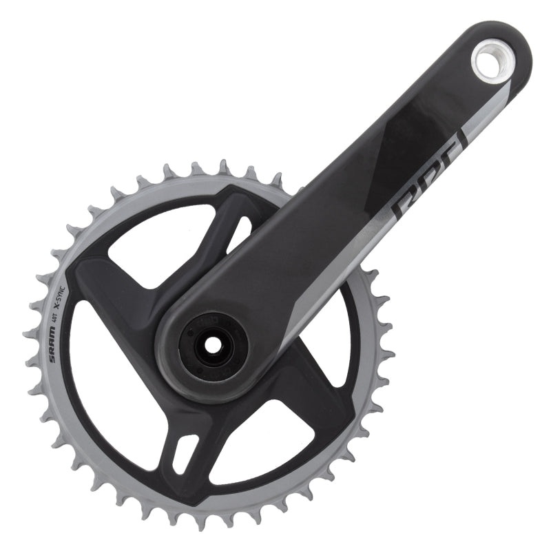 SRAM RED 1 AXS Crankset – 175mm 12-Speed 40t 8-Bolt Direct Mount DUB Spindle Interface Natural Carbon D1