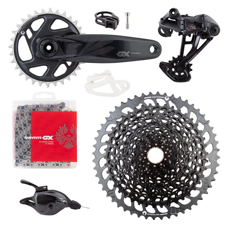 SRAM GX Eagle Groupset – 170mm Crankset 32t DUB Trigger Shifter Rear Derailleur 12-Speed 10-52t Cassette 12-Speed Chain