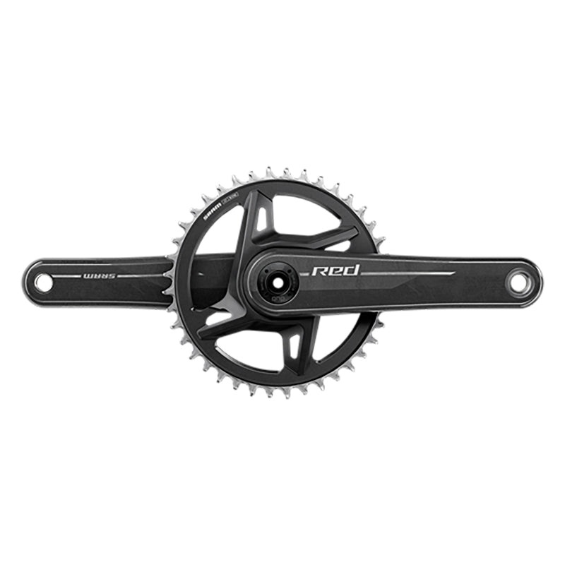 SRAM RED 1x XPLR Wide Crankset – 172.5mm 13-Speed 42t 8-Bolt Direct Mount DUB Spindle Natural Carbon E1