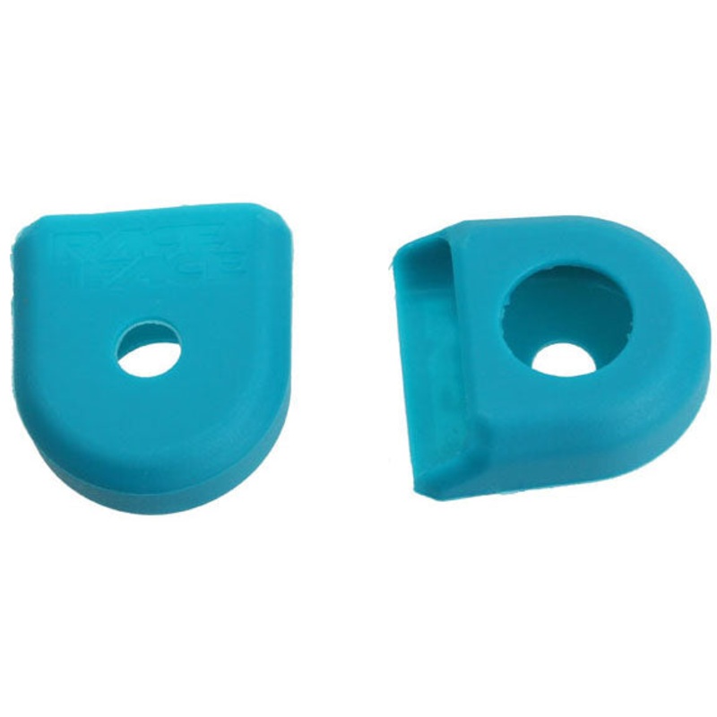 Crank Boots: For Carbon Cranks 2-Pack Turquoise
