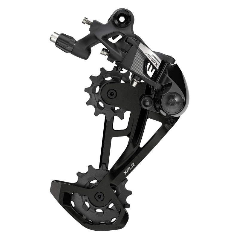 SRAM Apex XPLR Rear Derailleur – 12-Speed Medium Cage 44t Max Black D1