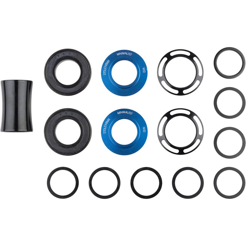 Minimalist Bottom Bracket – Mid 19mm Blue
