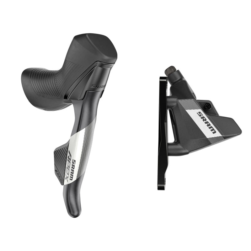 SRAM Apex AXS eTap Shift/Brake Lever Hydraulic Disc Brake Caliper – Right/Rear 12-Speed Flat Mount 20mm Offset BLK D1