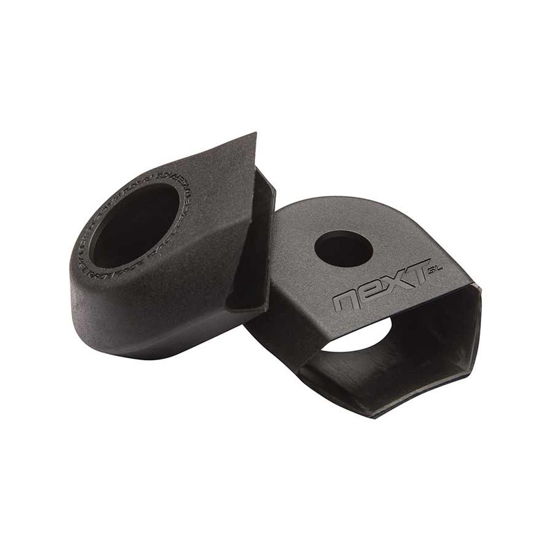 Crank Boots: For Alloy Cranks 2-Pack Black
