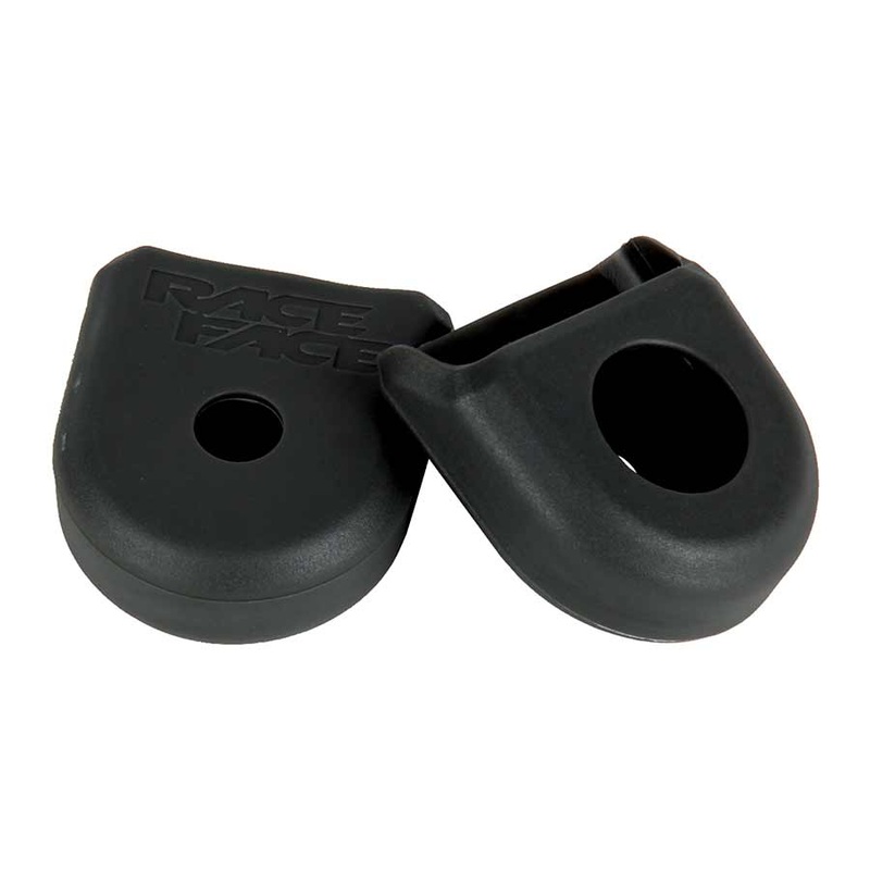 Crank Boots: For Carbon Cranks 2-Pack Black