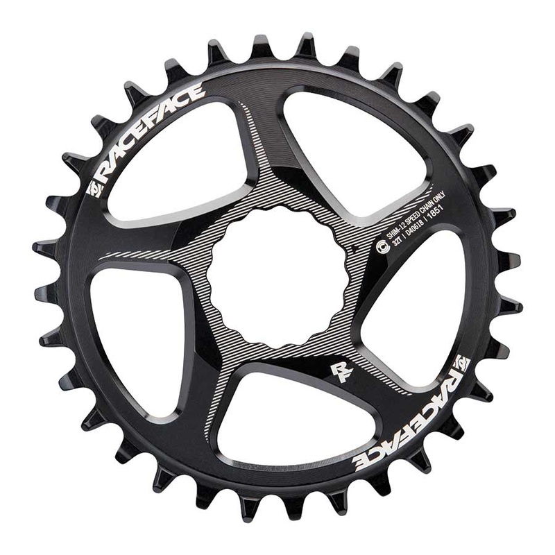 Narrow Wide Direct Mount CINCH Aluminum Chainring – Shimano 12-Speed requires Hyperglide+ compatible chain 32t BLK
