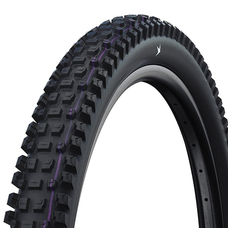 Schwalbe Albert Gravity Pro Mountain Tire 29×2.50 Folding Tubeless Ready Addix Ultra Soft Radial Black