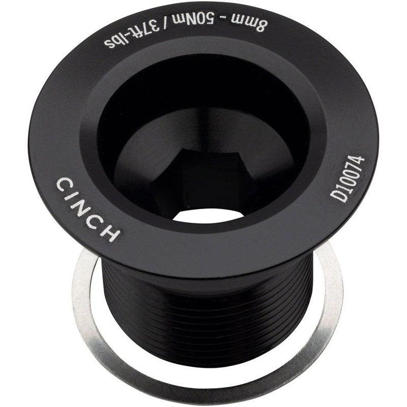 CINCH Crank Bolt with Washer – NDS M18 Gloss Black