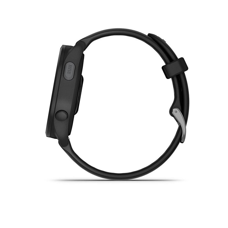 Garmin Forerunner 165 Music Running Watch – Black/Slate Gray