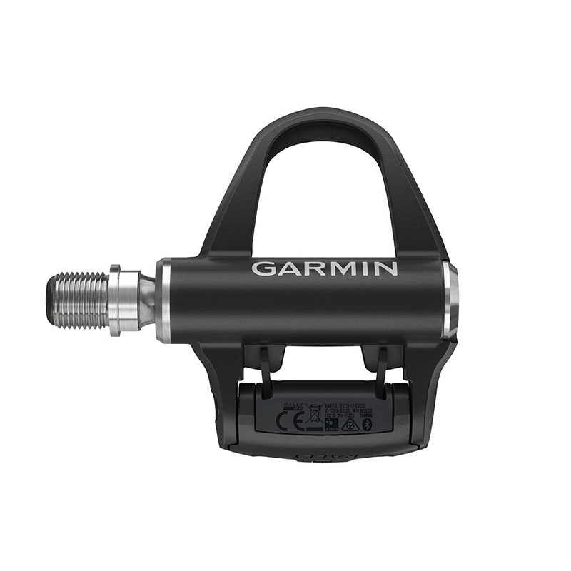 Garmin Rally RS100 Power Meter Pedals – Single Sided Clipless Composite 9/16 BLK Pair Single-Sensing Shimano SPD-SL