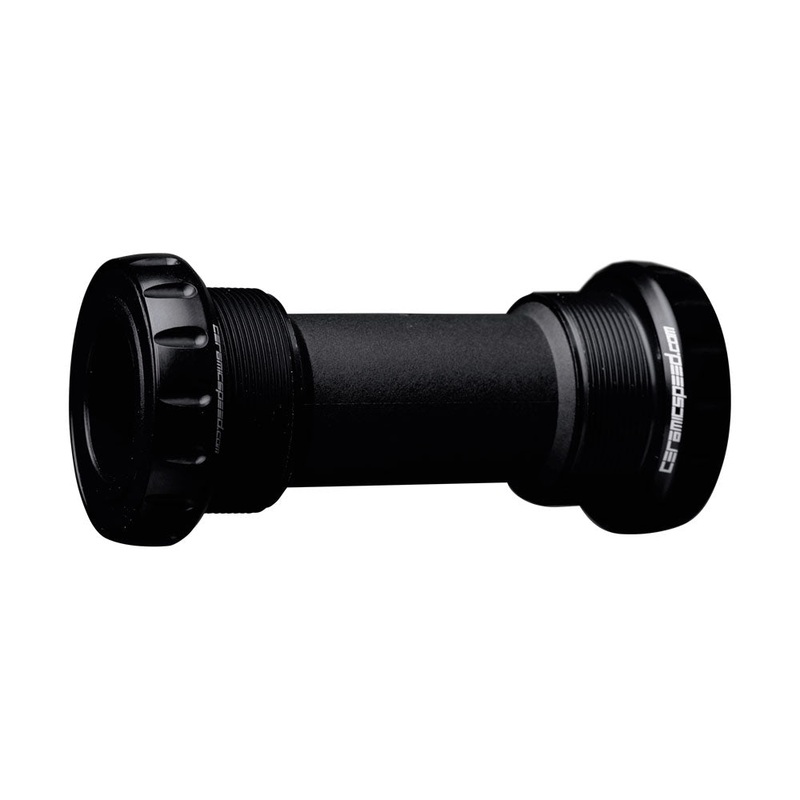 ITA Road Bottom Bracket – Italian Thread 70mm 24mm Spindle Coated Races BLK