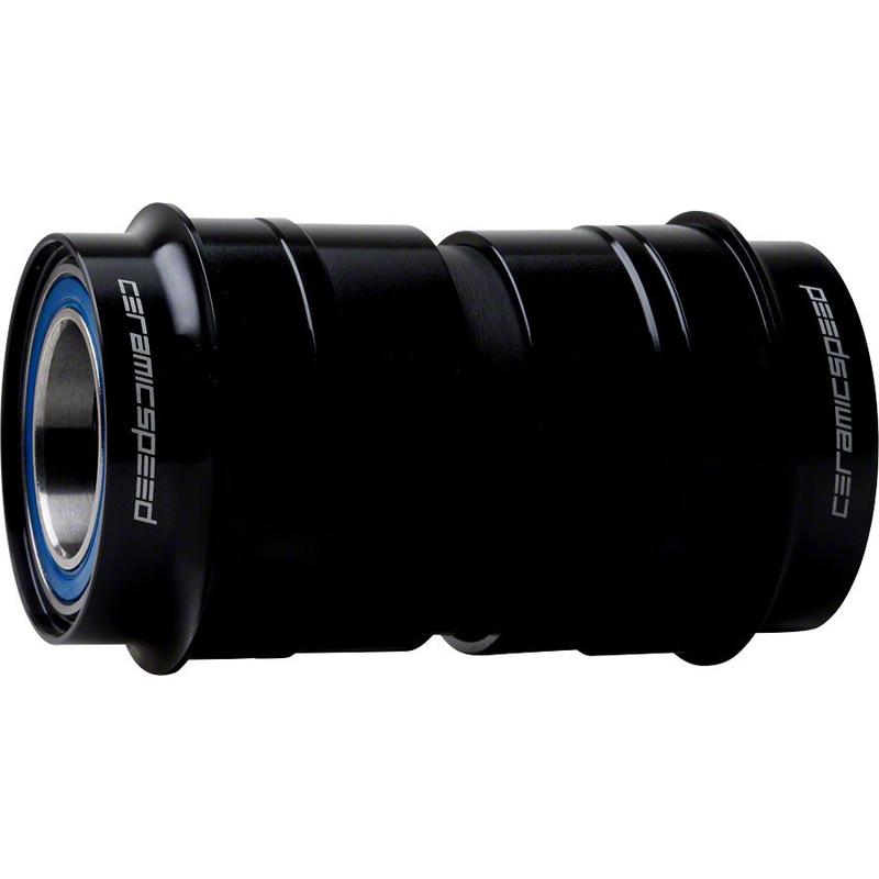 PF30 Bottom Bracket – 68mm 24mm Spindle Coated Races Black