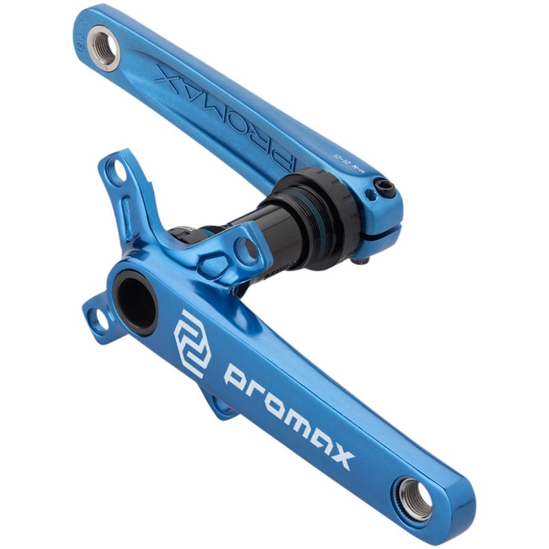 CF-2 Crankset – 165mm 24mm Spindle 2-Piece 68mm English BB Included Blue