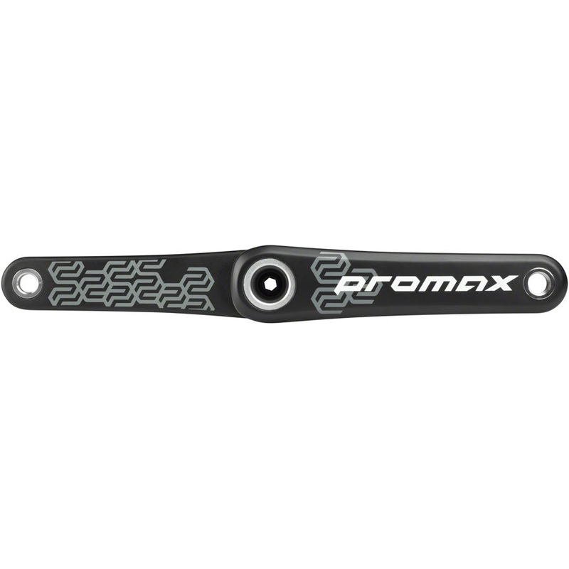 CK-1 Carbon Crankset – 165mm  2-PC Direct Mount SRAM 3-Bolt 30mm Spindle BLK