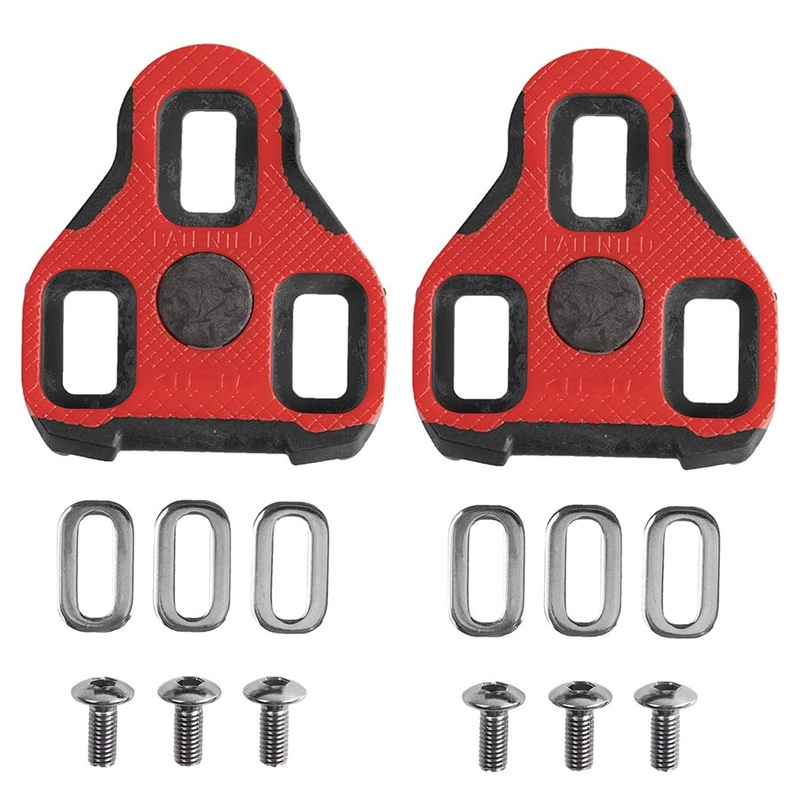 Exustar E-ARC11 Cleats Compatibility: Keo Grip Float: 7 Red