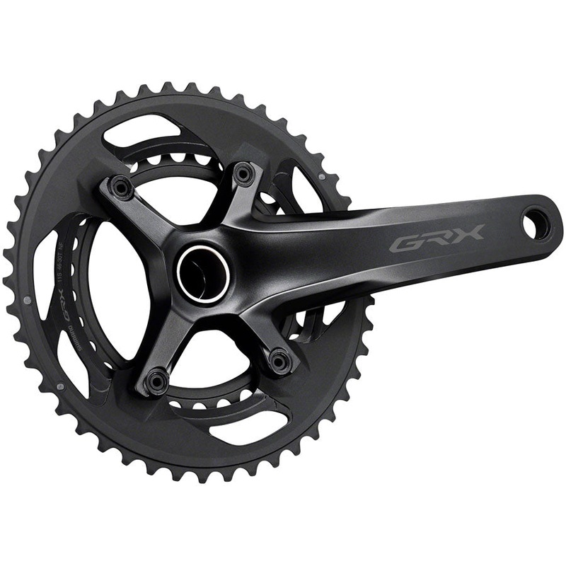 GRX FC-RX600-11 Crankset – 170mm 11-Speed 46/30t 110/80 BCD Hollowtech II Spindle Interface BLK