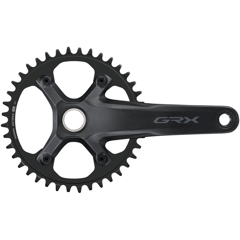 GRX FC-RX610-1 Crankset – 175mm 12-Speed 40t 110 BCD Hollowtech II Spindle Interface BLK