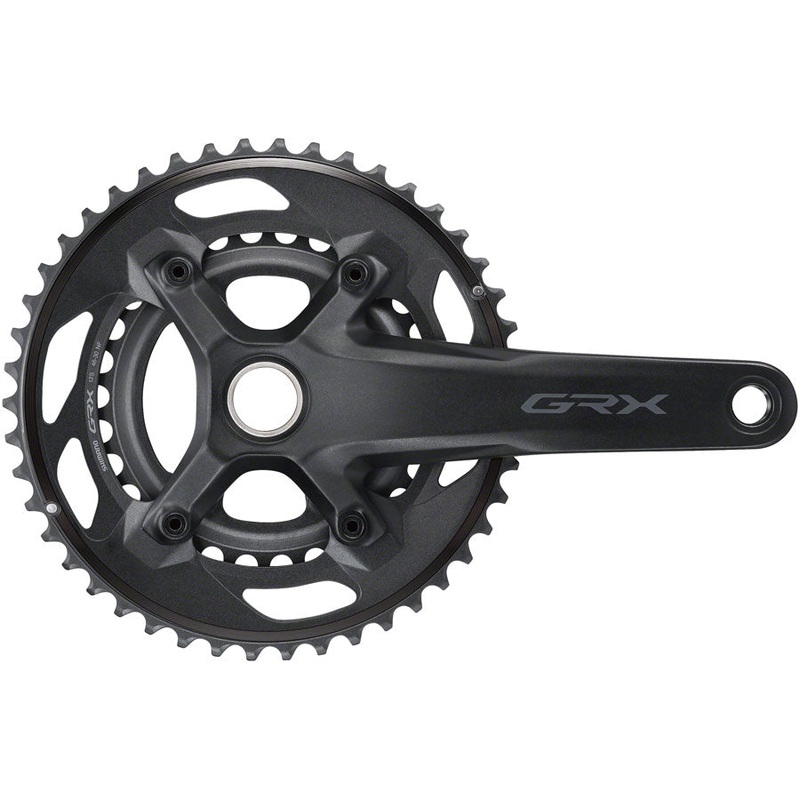 GRX FC-RX610-2 Crankset – 170mm 12-Speed 46/30t 110/80 BCD Hollowtech II Spindle Interface BLK