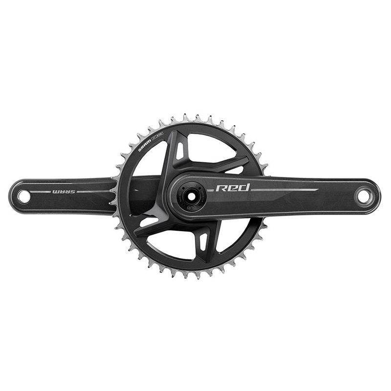 RED 1x XPLR Wide Crankset – 172.5mm 13-Speed 40t 8-Bolt Direct Mount DUB Spindle Natural Carbon E1