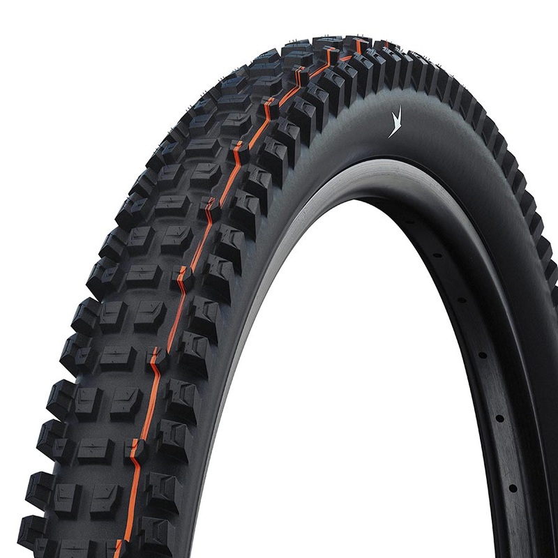 Schwalbe Albert Tire – 27.5 x 2.60 Tubeless Folding BLK Evolution Line Gravity Pro Addix Soft Radial E-50