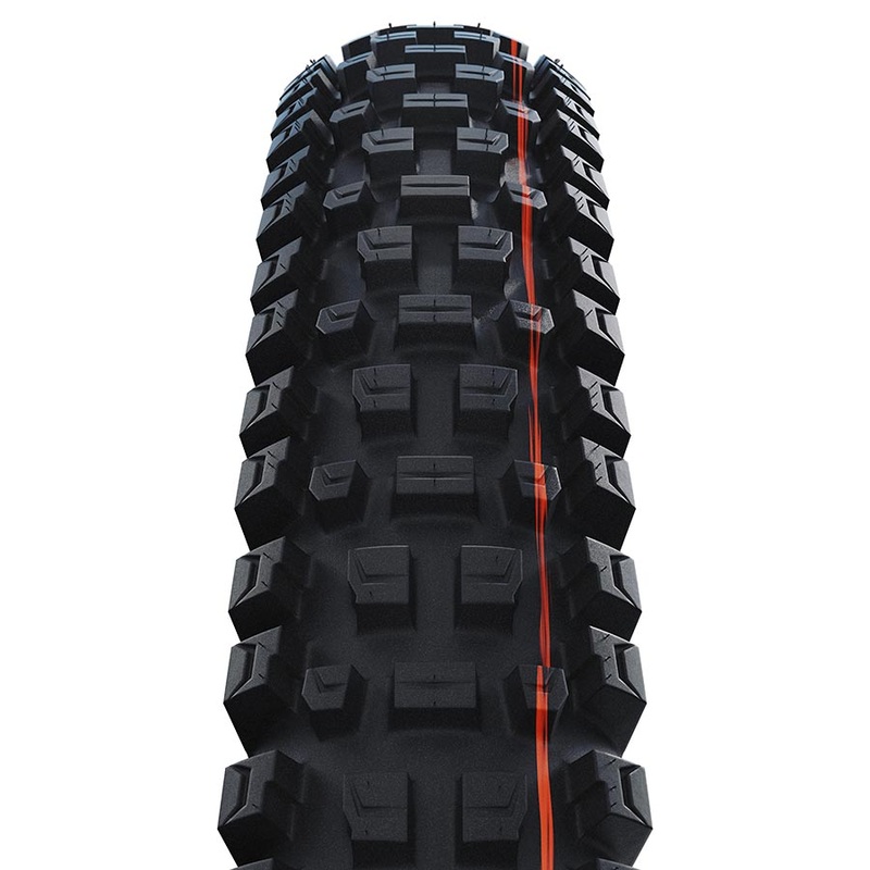 Schwalbe Albert Tire – 29 x 2.60 Tubeless Folding BLK Evolution Line Gravity Pro Addix Soft Radial E-50