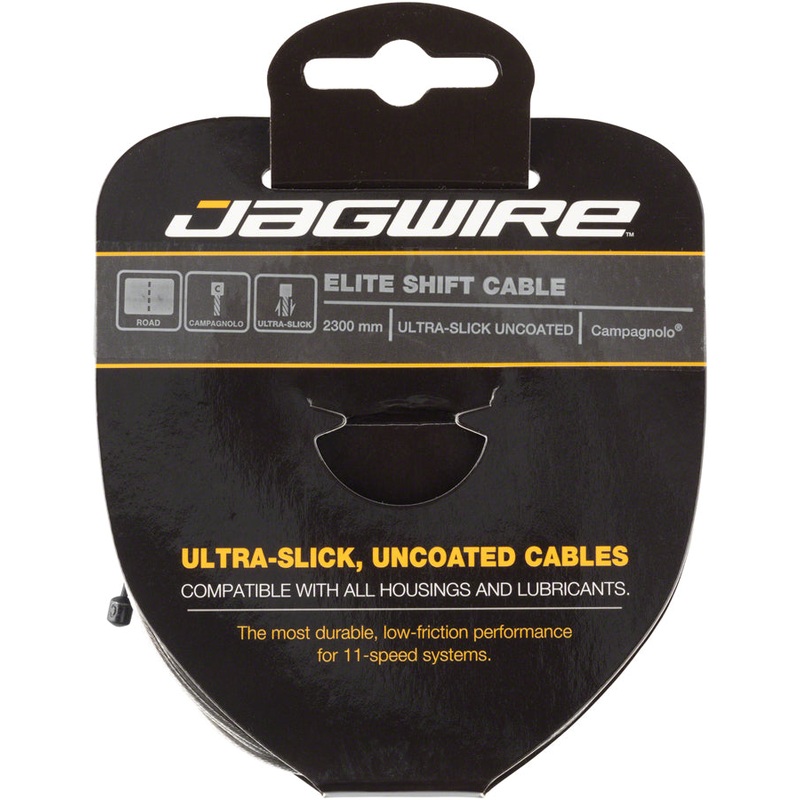Elite Ultra-Slick Shift Cable – 1.1 x 2300mm Polished Stainless Steel For Campagnolo
