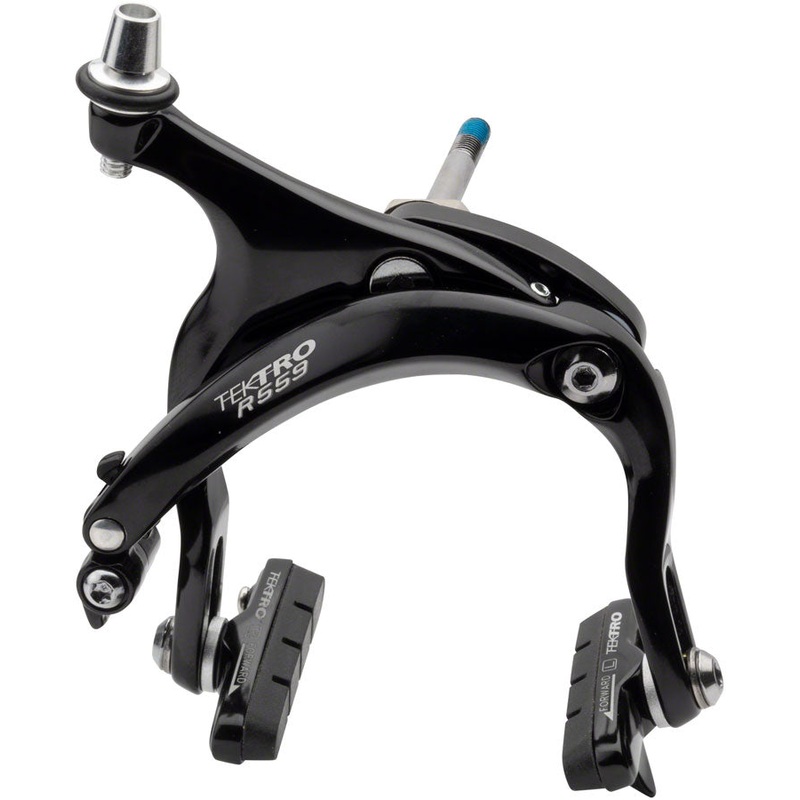 R559 Road Caliper Brake – Rear Dual Pivot Nutted Mounting Bolts High Polish BLK
