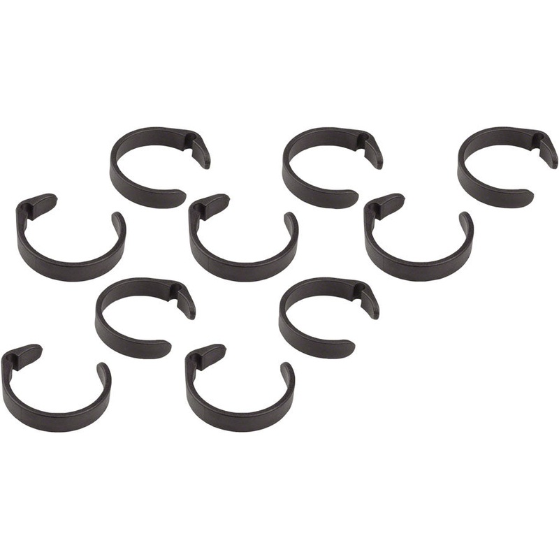 Clip Ring for E-Bike Control Wires – 28.0-31.8mm Black Bag/10