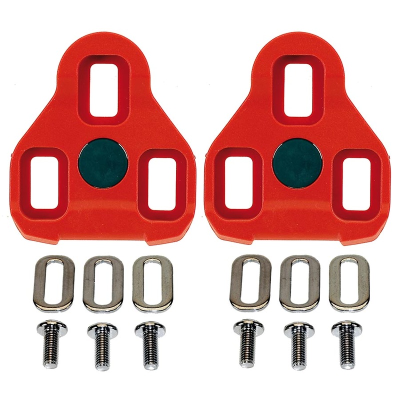 Exustar E-ARC10 Cleats Compatibility: Keo Float: 10 Red