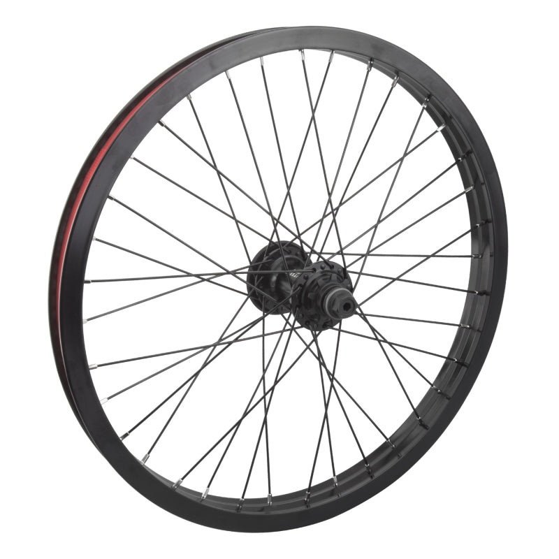 Odyssey Hazard Lite Rear Wheel – 20 14 x 110mm Rim Brake Cassette RHD/LHD Hard BLK Clincher