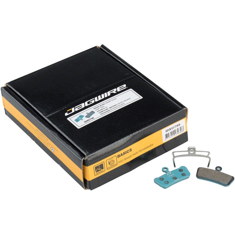 Sport Organic Disc Brake Pads SRAM Guide Ultimate RSC RS R Avid Trail – Steel Backed 25 Pair Bulk Pack