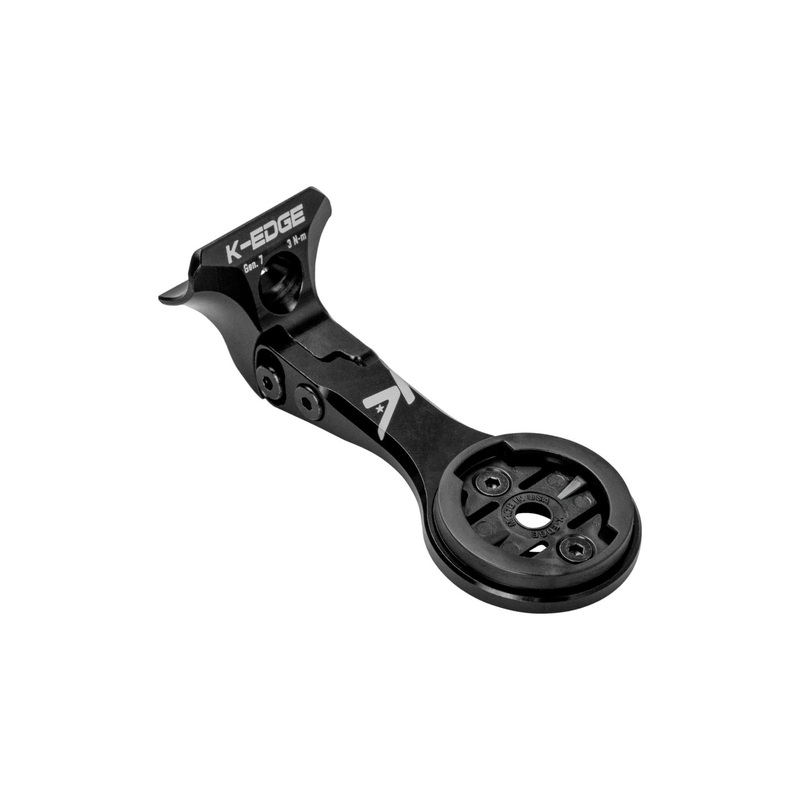 K-EDGE Garmin Gen 7 Madone/Emomda Computer Mount – Black Anodize