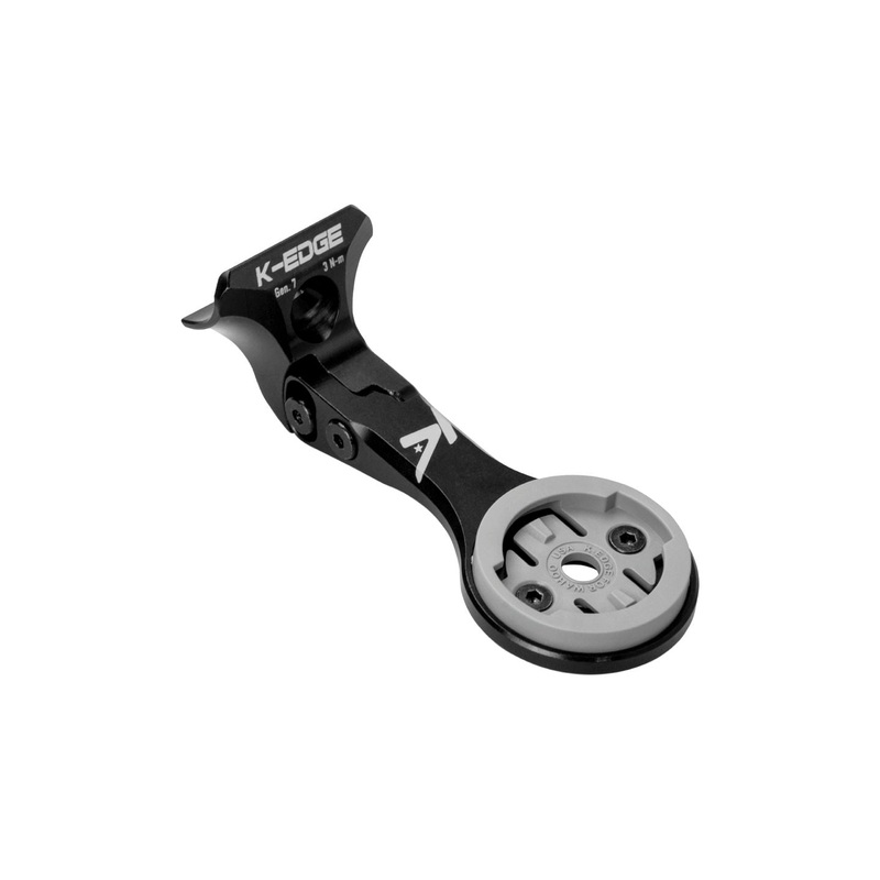 K-EDGE Wahoo Gen 7 Madone/Emomda Computer Mount – Black Anodize