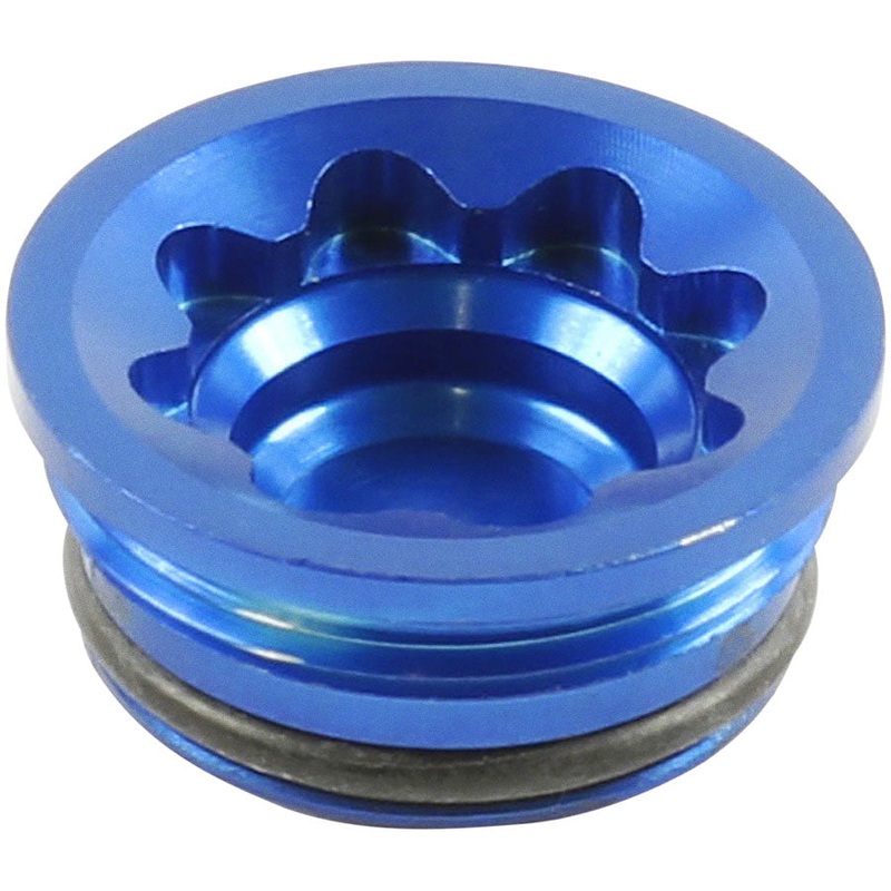 V4 Small/E4 Disc Brake Caliper Bore Cap – Blue