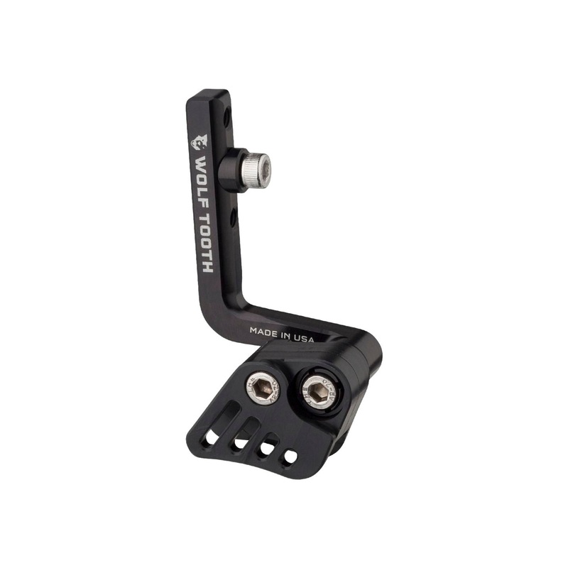 Wolf Tooth Gnarwolf Chainguide Braze-On Mount Black Rev 1