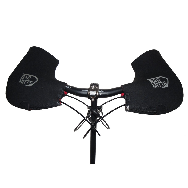 Bar Mitts Mountain / Commuter Pogie Handlebar Mitten: XL Black