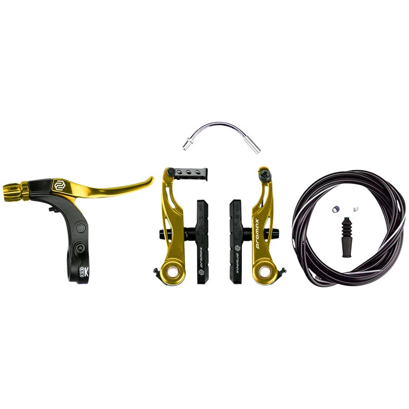 P-1/Click V-Point Linear Pull Brake Kit- 85mm Gold