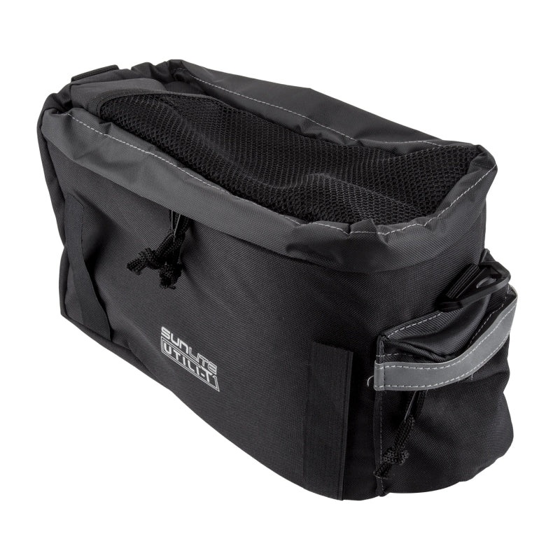 Sunlite Utili-T Rackbag I Velcro Straps 12.5×5.75×7.5` 878 c.i. Black/Gray